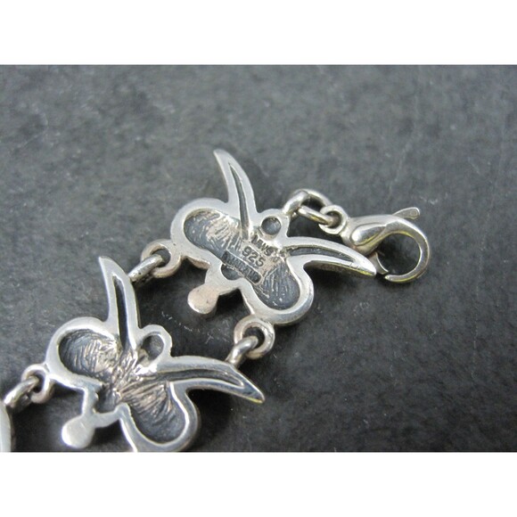 Mark Wasserman Samara Bracelet Sterling Silver 7 Inches Vintage - Picture 7 of 9